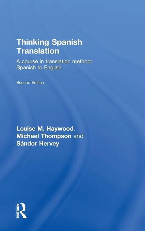 Cover of Thinking Spanish Translation