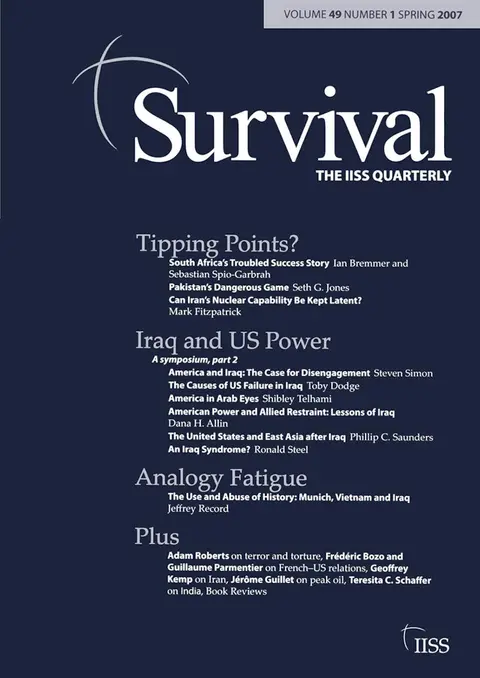 Cover of Survival 49.1