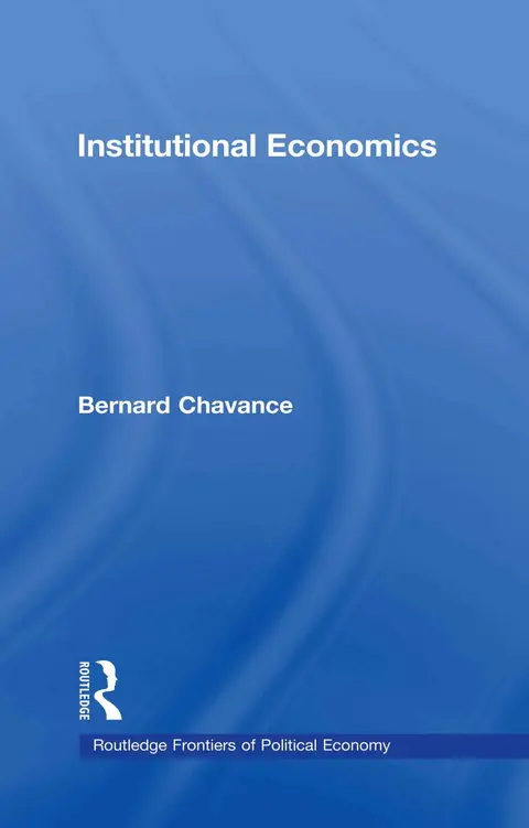 Cover of Institutional Economics