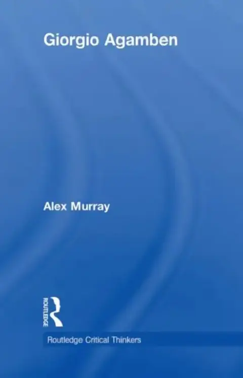 Cover of Giorgio Agamben