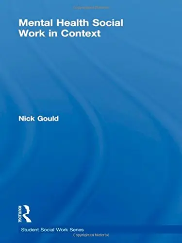 Cover of Mental Health Social Work in Context