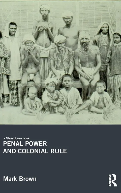 Cover of Penal Power and Colonial Rule