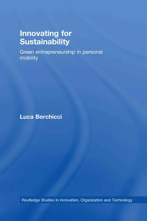 Cover of Innovating for Sustainability