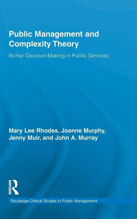 Cover of Public Management and Complexity Theory