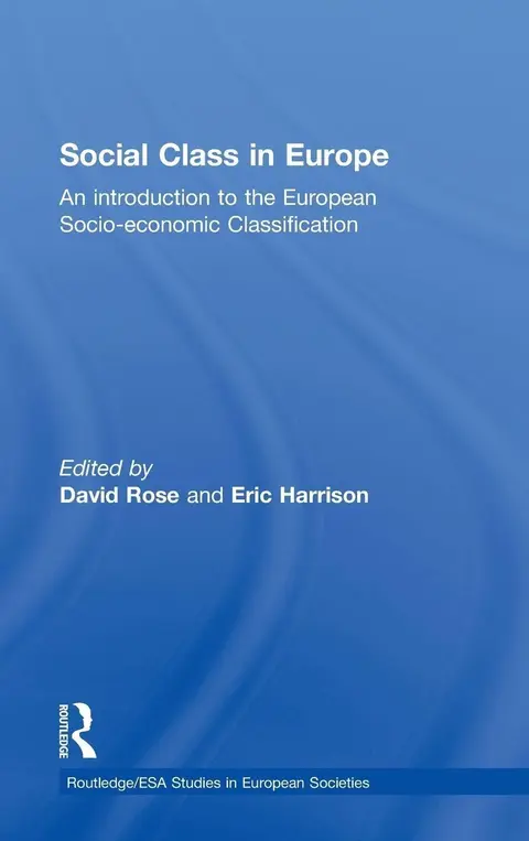 Cover of Social Class in Europe