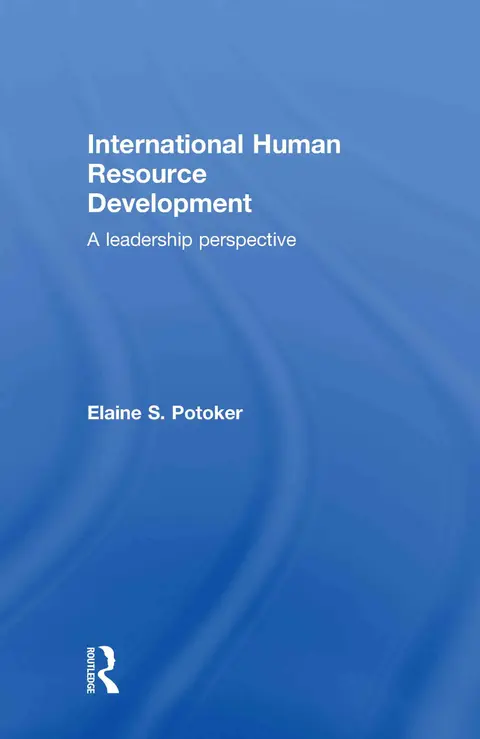 Cover of International Human Resource Development