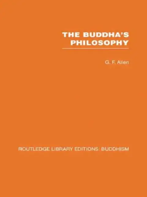 Cover of The Buddha's Philosophy