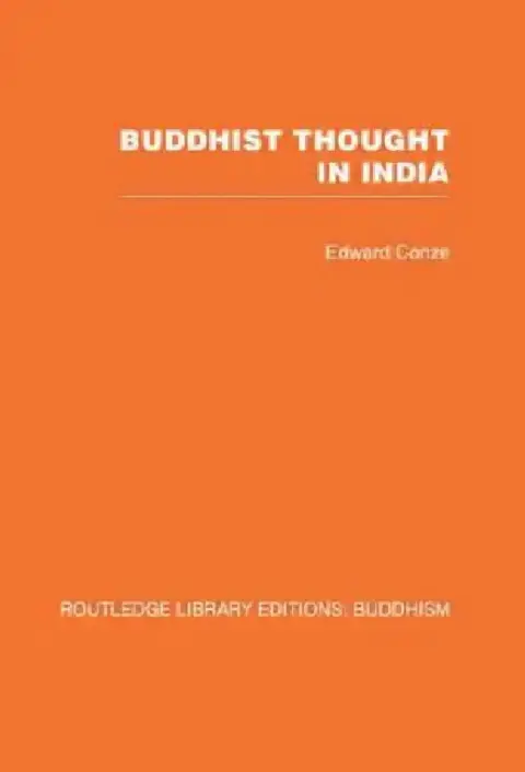 Cover of Buddhist Thought in India