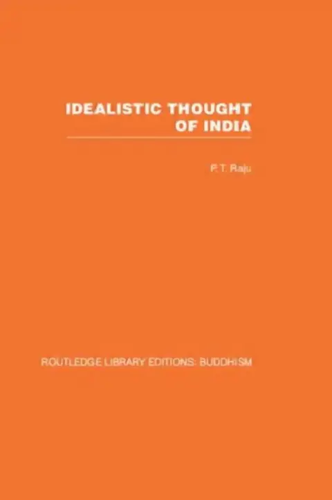 Cover of Idealistic Thought of India