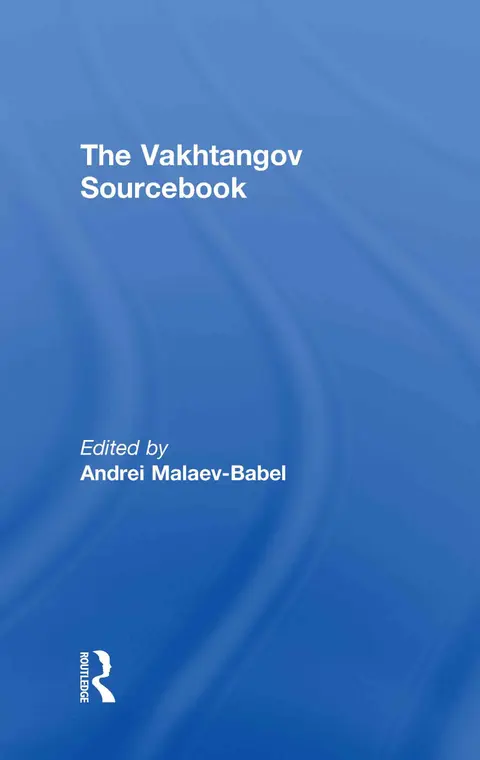 Cover of The Vakhtangov Sourcebook