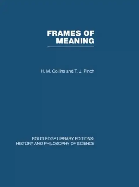 Cover of Frames of Meaning
