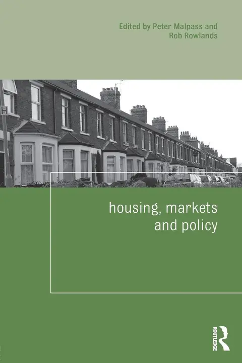 Cover of Housing, Markets & Policy