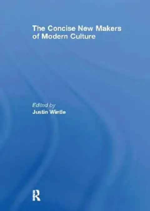 Cover of The Concise New Makers of Modern Culture