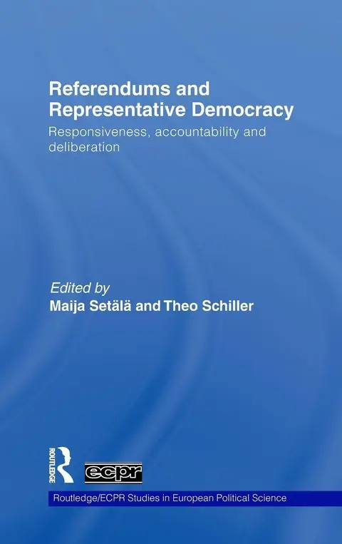 Cover of Referendums and Representative Democracy