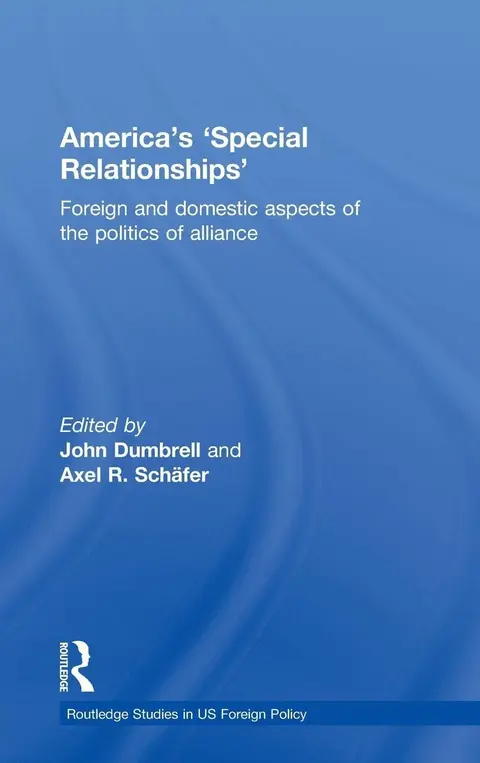 Cover of America's Special Relationships