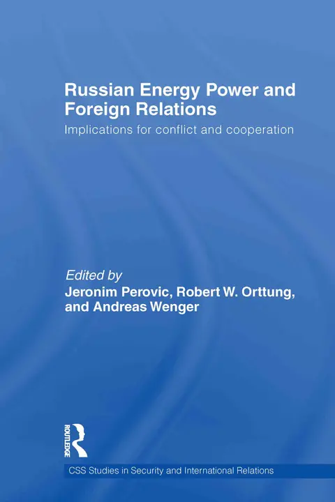 Cover of Russian Energy Power and Foreign Relations