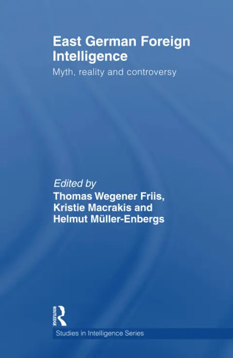 Cover of East German Foreign Intelligence