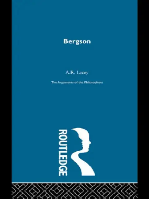 Cover of Bergson-Arg Philosophers