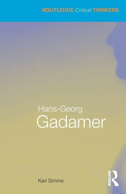 Cover of Hans-Georg Gadamer