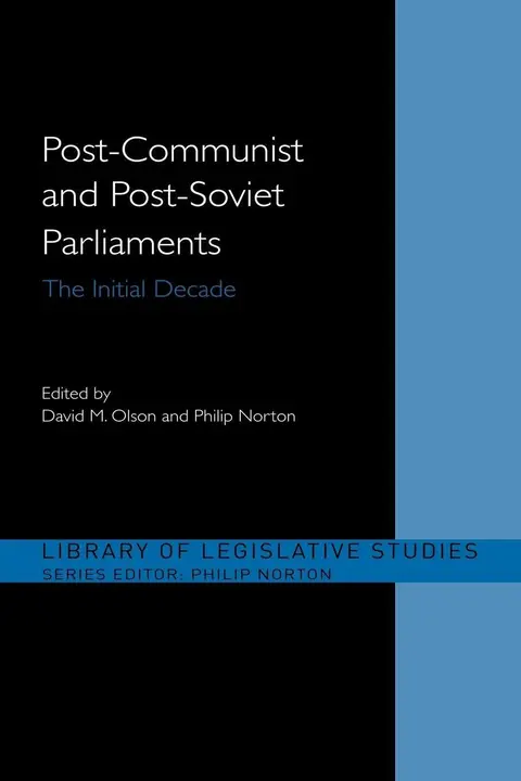 Cover of Post-communist and Post-soviet Parliaments