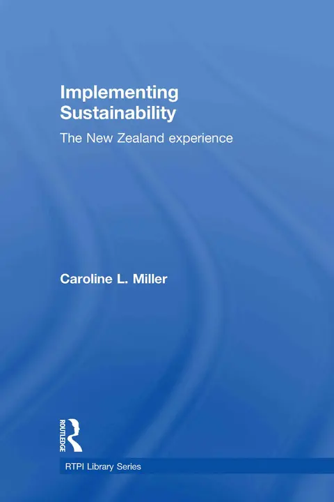 Cover of Implementing Sustainability