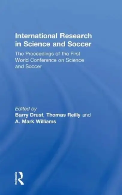 Cover of International Research in Science and Soccer