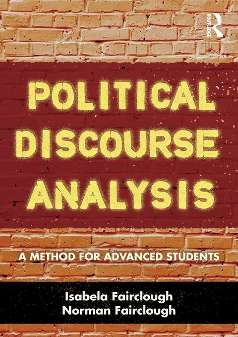 Cover of Political Discourse Analysis