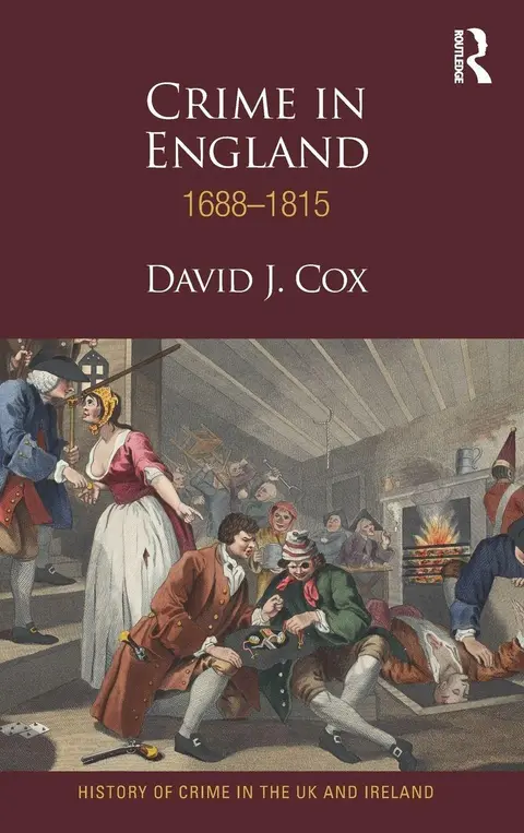 Cover of Crime in England 1688-1815