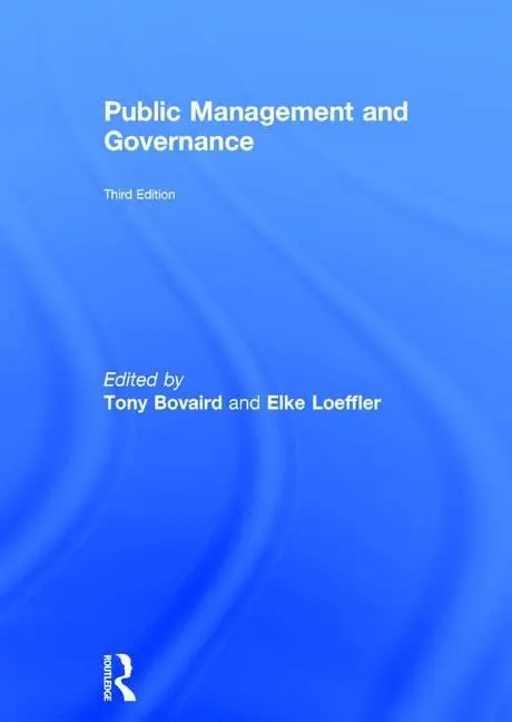Cover of Public Management and Governance