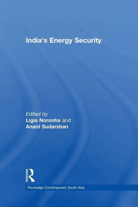 Cover of India's Energy Security