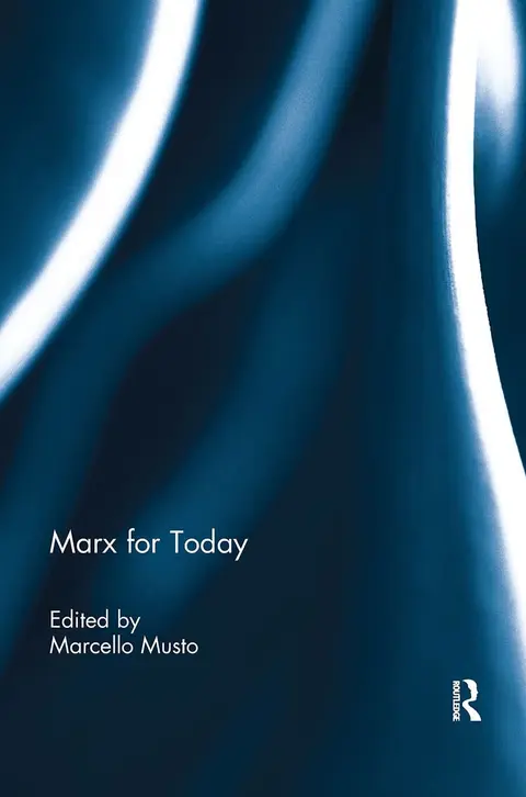 Cover of Marx for Today