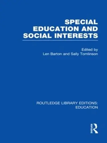 Cover of Special Education and Social Interests