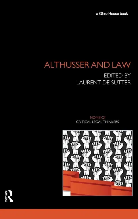 Cover of Althusser and Law