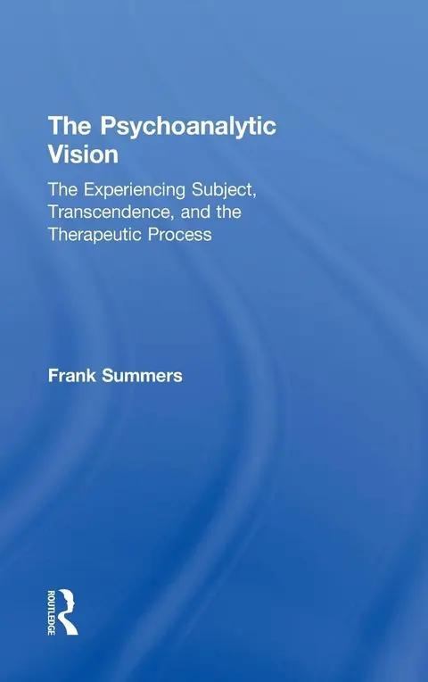 Cover of The Psychoanalytic Vision