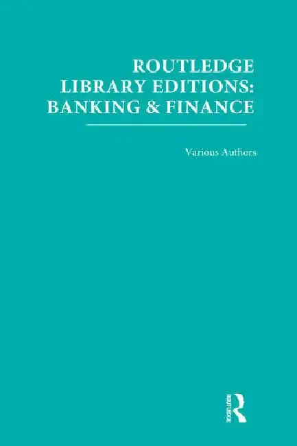 Cover of Banking & Finance
