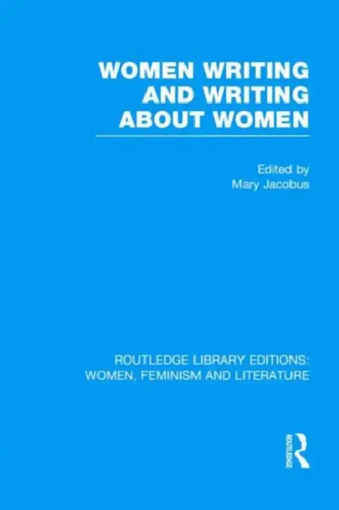 Cover of Women Writing And Writing About Women