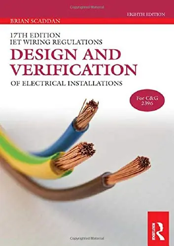 Cover of Design and Verification of Electrical Installations