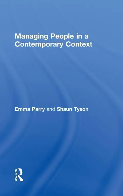 Cover of Managing People in a Contemporary Context