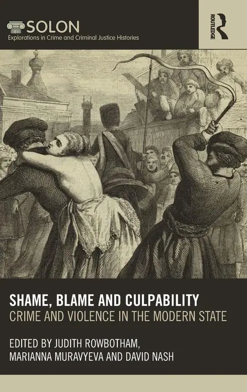 Cover of Shame, Blame and Culpability