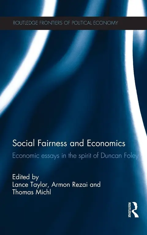 Cover of Social Fairness and Economics