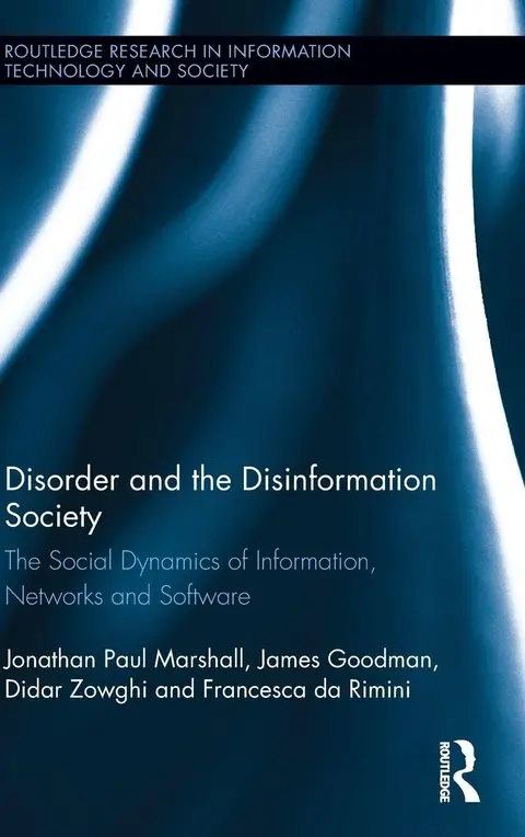 Cover of Disorder and the Disinformation Society