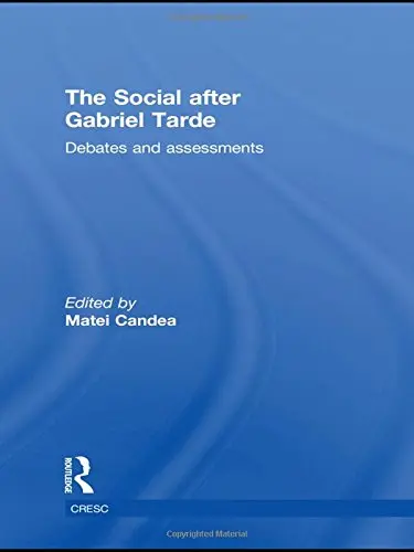 Cover of The Social after Gabriel Tarde