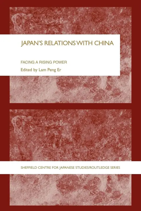 Cover of Japan's Relations with China