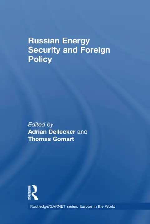 Cover of Russian Energy Security and Foreign Policy