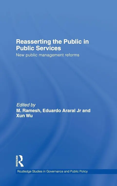 Cover of Reasserting the Public in Public Services