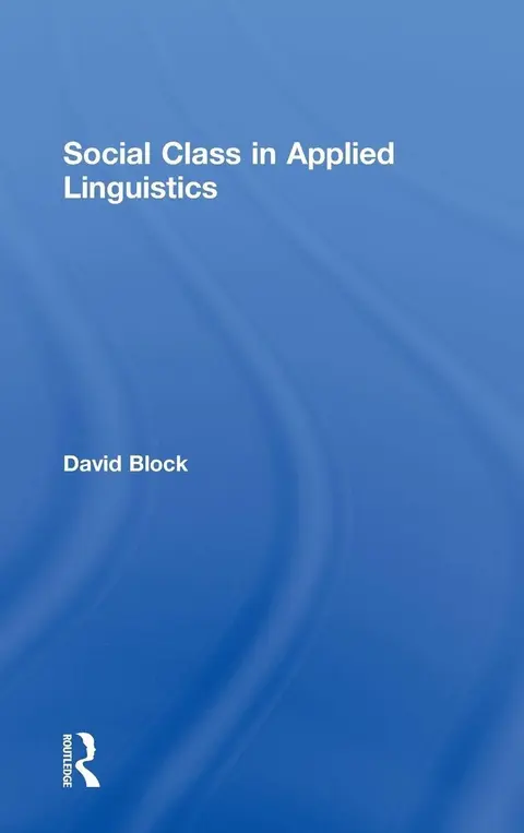 Cover of Social Class and Applied Linguistics