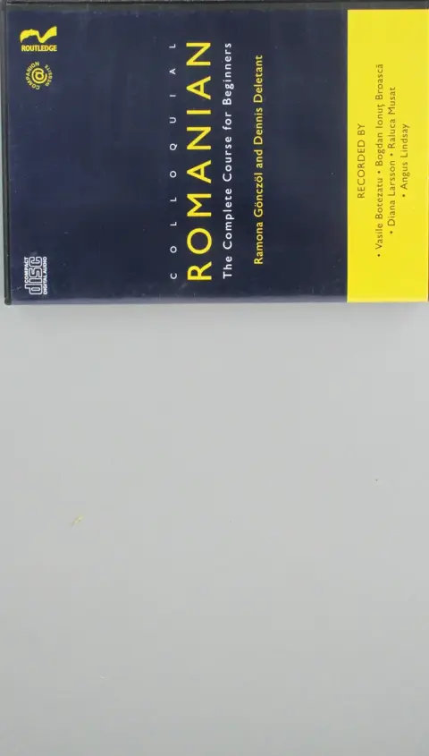 Cover of Colloquial Romanian