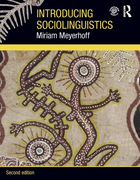Cover of Introducing Sociolinguistics
