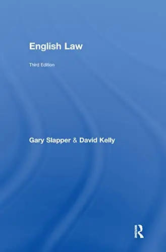 Cover of English Law