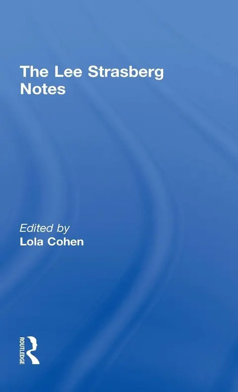 Cover of The Lee Strasberg Notes